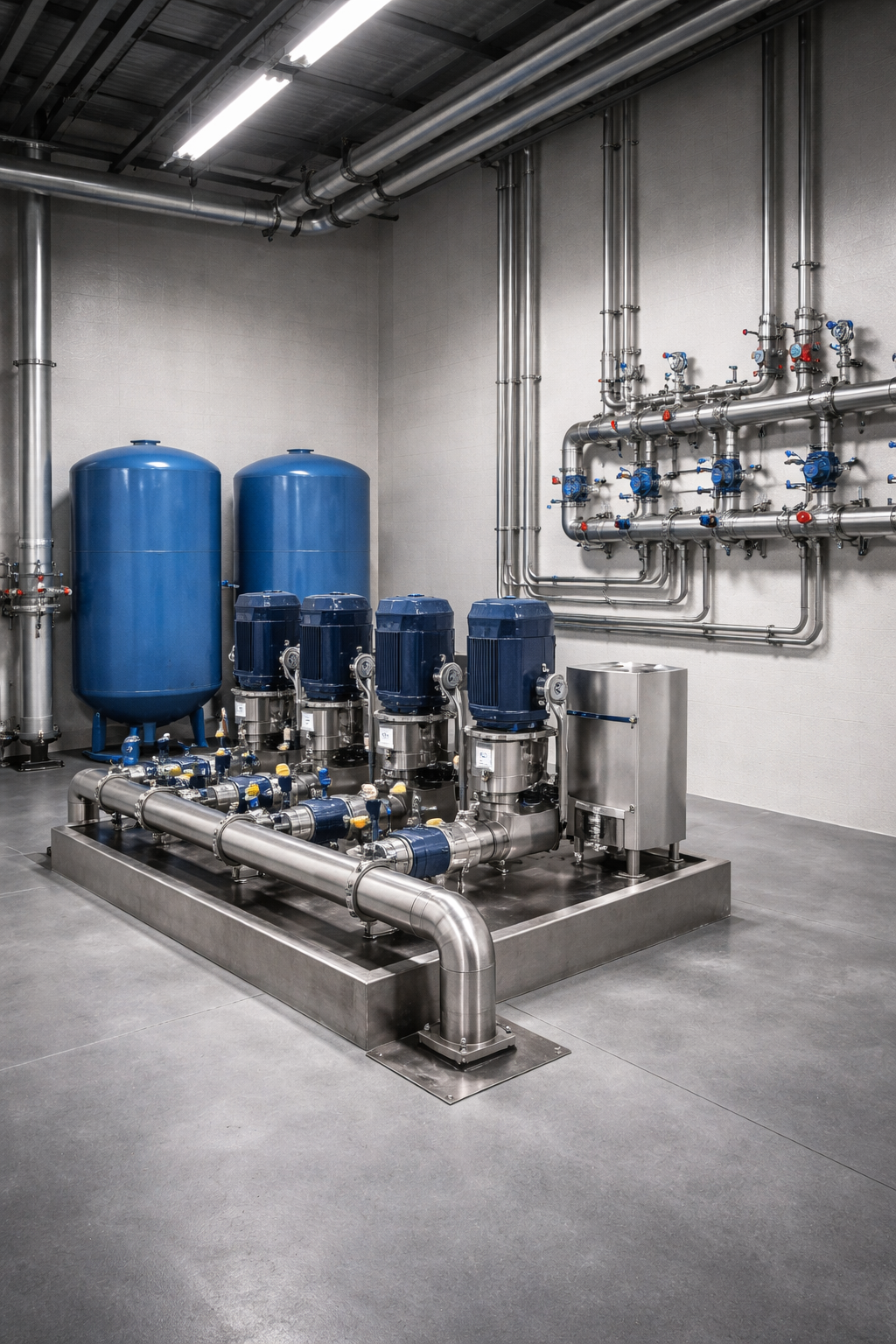 Commercial pressure systems — boosters and building water pressure