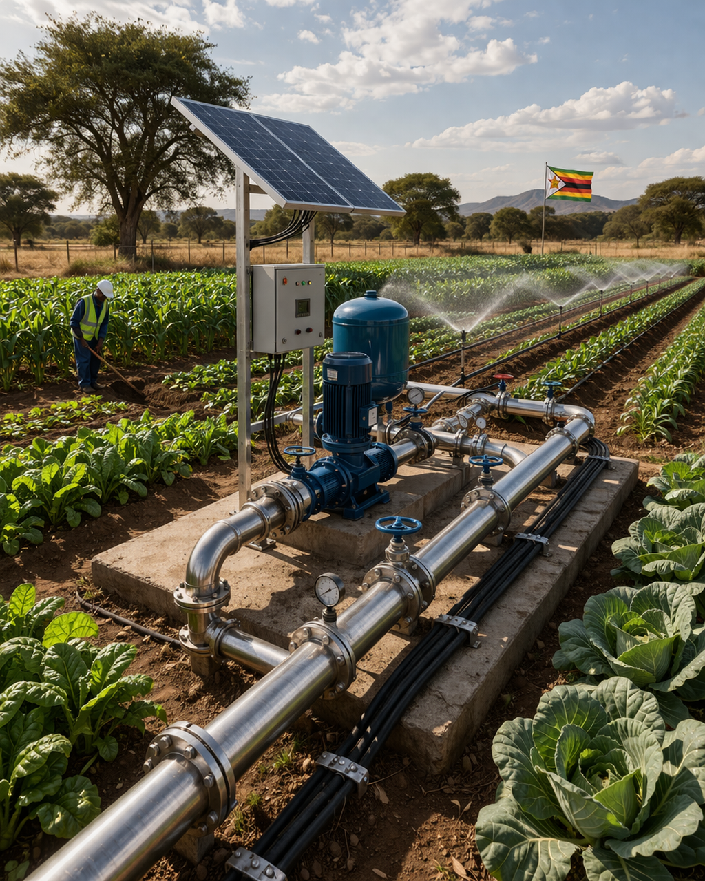 Commercial irrigation and water infrastructure