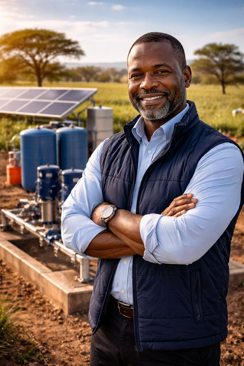 Portrait of Tendai M., farm operations