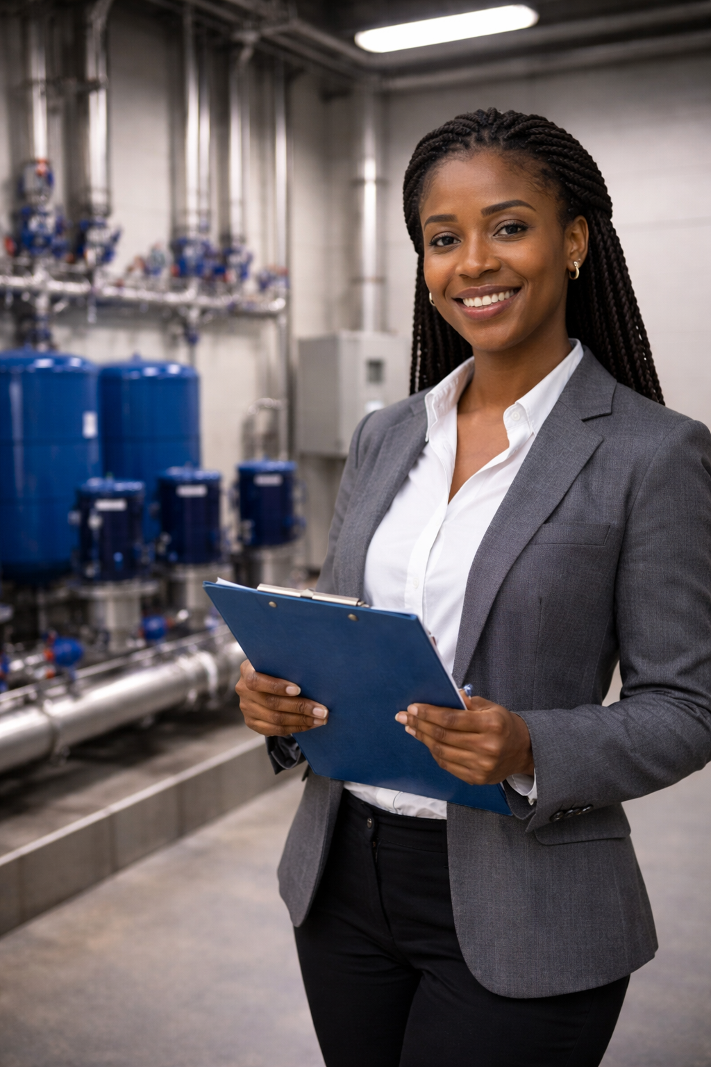 Portrait of Sibongile N., clinic administrator
